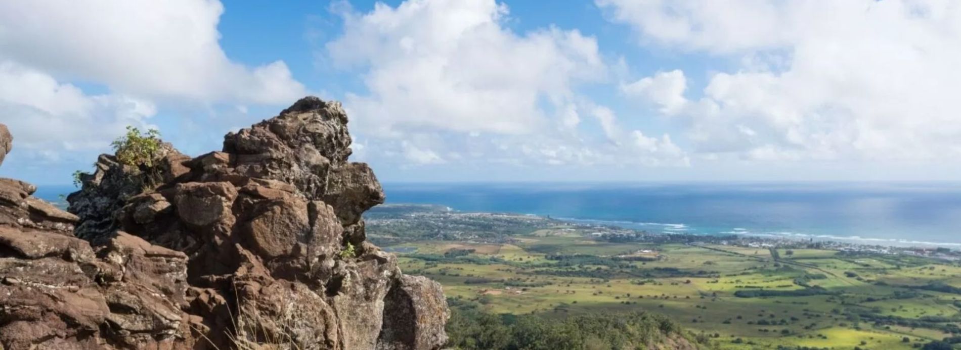 Kauai mountain peak